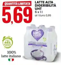 Eurospin Amo essere latte alta digeribilità uht offerta