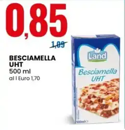 Eurospin Land besciamella uht offerta