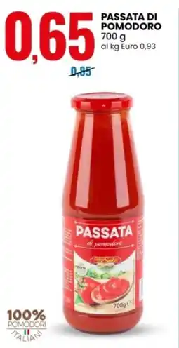 Eurospin Delizie dal sole passata di pomodoro offerta