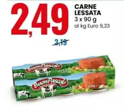 Eurospin BuonPascolo carne lessata offerta