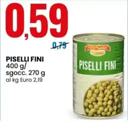 Eurospin Delizie dal sole piselli fini offerta