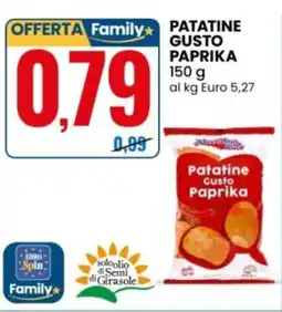 Eurospin Mambo kids patatine gusto paprika offerta
