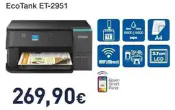 Unieuro EPSON EcoTank ET-2951 offerta