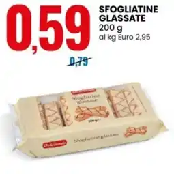 Eurospin Dolciando sfogliatine glassate offerta