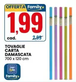 Eurospin Tovaglie carta damascata offerta