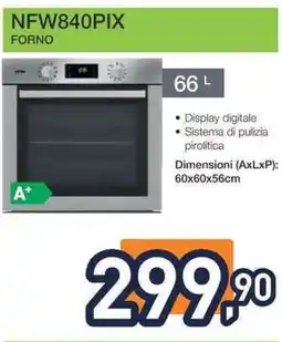 Unieuro IGNIS NFW840PIX FORNO offerta