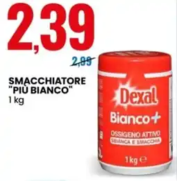 Eurospin Dexal smacchiatore "più bianco" offerta