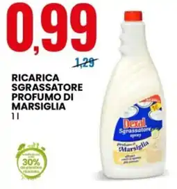 Eurospin Dexal ricarica sgrassatore profumo di marsiglia offerta