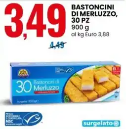 Eurospin Athena bastoncini di merluzzo offerta
