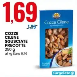 Eurospin Athena cozze cilene sgusciate precotte offerta