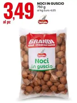 Eurospin Sibamba noci in guscio offerta