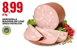 Eurospin Mortadella bologna igp con/ senza pistacchi offerta