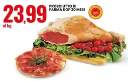 Eurospin Prosciutto di parma dop 20 mesi offerta