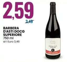 Eurospin Barbera d'asti docg superiore offerta
