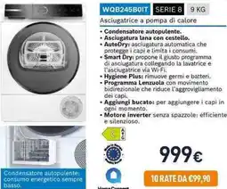 Unieuro BOSCH WQB245BOIT SERIE 8 offerta