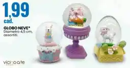 Eurospin Globo neve offerta
