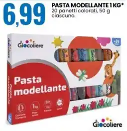 Eurospin Giocoliere pasta modellante offerta