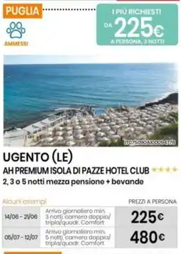 Eurospin Ah premium isola di pazze hotel club offerta