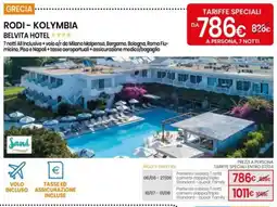Eurospin Belvita hotel offerta