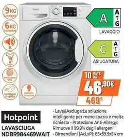 Expert Hotpoint LAVASCIUGA NDBR984469WAIT offerta