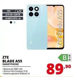 Comet ZTE BLADE A55 SMARTPHONE offerta