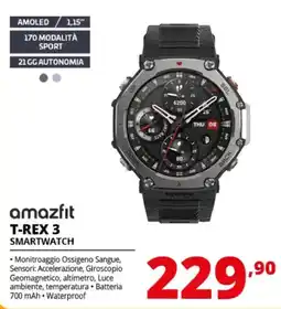 Comet amazfit T-REX 3 SMARTWATCH offerta