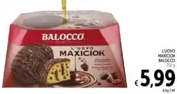 Spazio Conad L'uovo maxiciok BALOCCO offerta