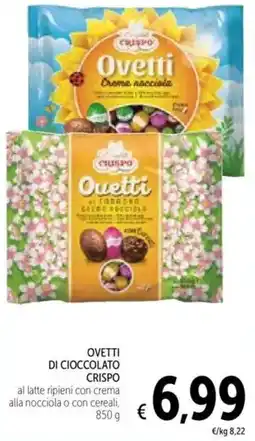 Spazio Conad Ovetti di cioccolato CRISPO offerta