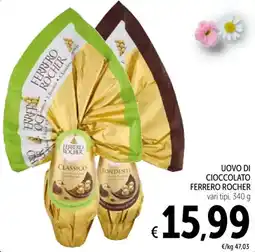 Spazio Conad Uovo di cioccolato FERRERO ROCHER offerta