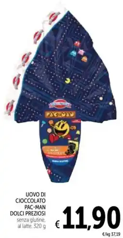 Spazio Conad Uovo di cioccolato pac-man dolci preziosi offerta