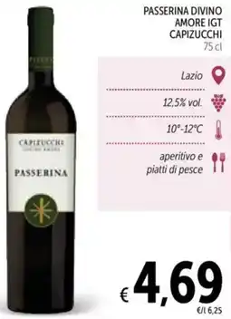 Spazio Conad Passerina divino amore igt CAPIZUCCHI offerta