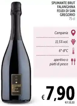 Spazio Conad Spumante brut falanghina feudi di san gregorio offerta