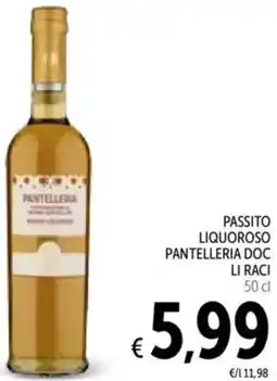 Spazio Conad Passito liquoroso pantelleria doc li raci offerta