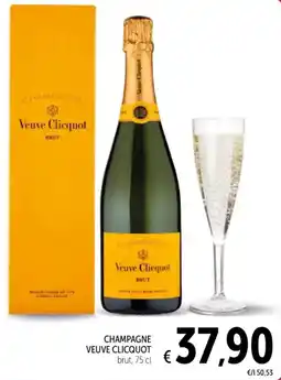 Spazio Conad Champagne VEUVE CLICQUOT offerta