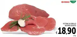 Spazio Conad Fettine di girello bovino adulto CONAD offerta