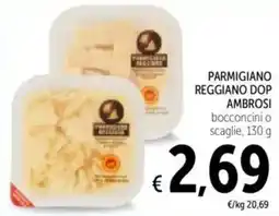Spazio Conad Parmigiano reggiano dop AMBROSI offerta