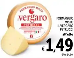 Spazio Conad Formaggio misto il vergaro petrucci offerta