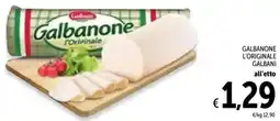Spazio Conad Galbanone l'originale GALBANI offerta