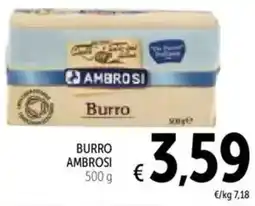 Spazio Conad Burro AMBROSI offerta