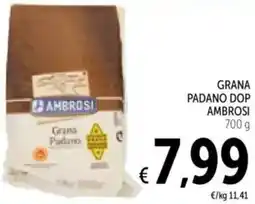 Spazio Conad Grana padano dop AMBROSI offerta