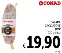 Spazio Conad Salame cacciatore dop CONAD offerta