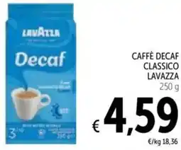 Spazio Conad Caffè decaf classico LAVAZZA offerta