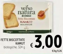 Spazio Conad Fette biscottate KAMUT offerta