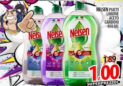 Il Genio Supermercato Nelsen piatti limone aceto carboni offerta