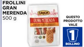 Crich Frollini Gran Merenda 500g