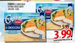 Il Genio Supermercato Findus 3 croccole extra croccanti offerta
