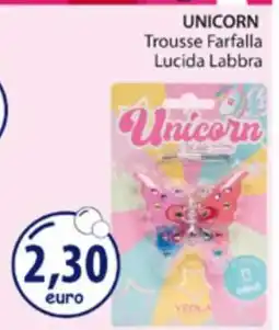 Acqua & Sapone UNICORN Trousse Farfalla Lucida Labbra offerta