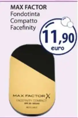 Acqua & Sapone MAX FACTOR Fondotinta Compatto Facefinity offerta