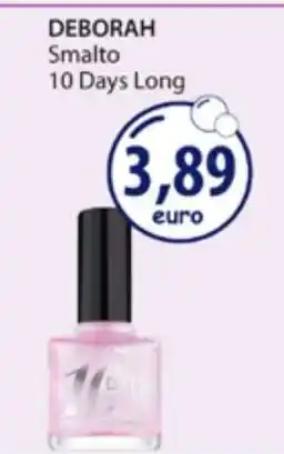 Acqua & Sapone DEBORAH Smalto 10 Days Long offerta