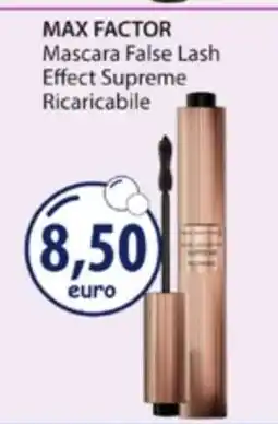 Acqua & Sapone MAX FACTOR Mascara False Lash Effect Supreme Ricaricabile offerta